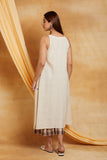 Cotton Linen Kurta with Checkered Palazzo Cotton Linen Kurta with Checkered Palazzo
