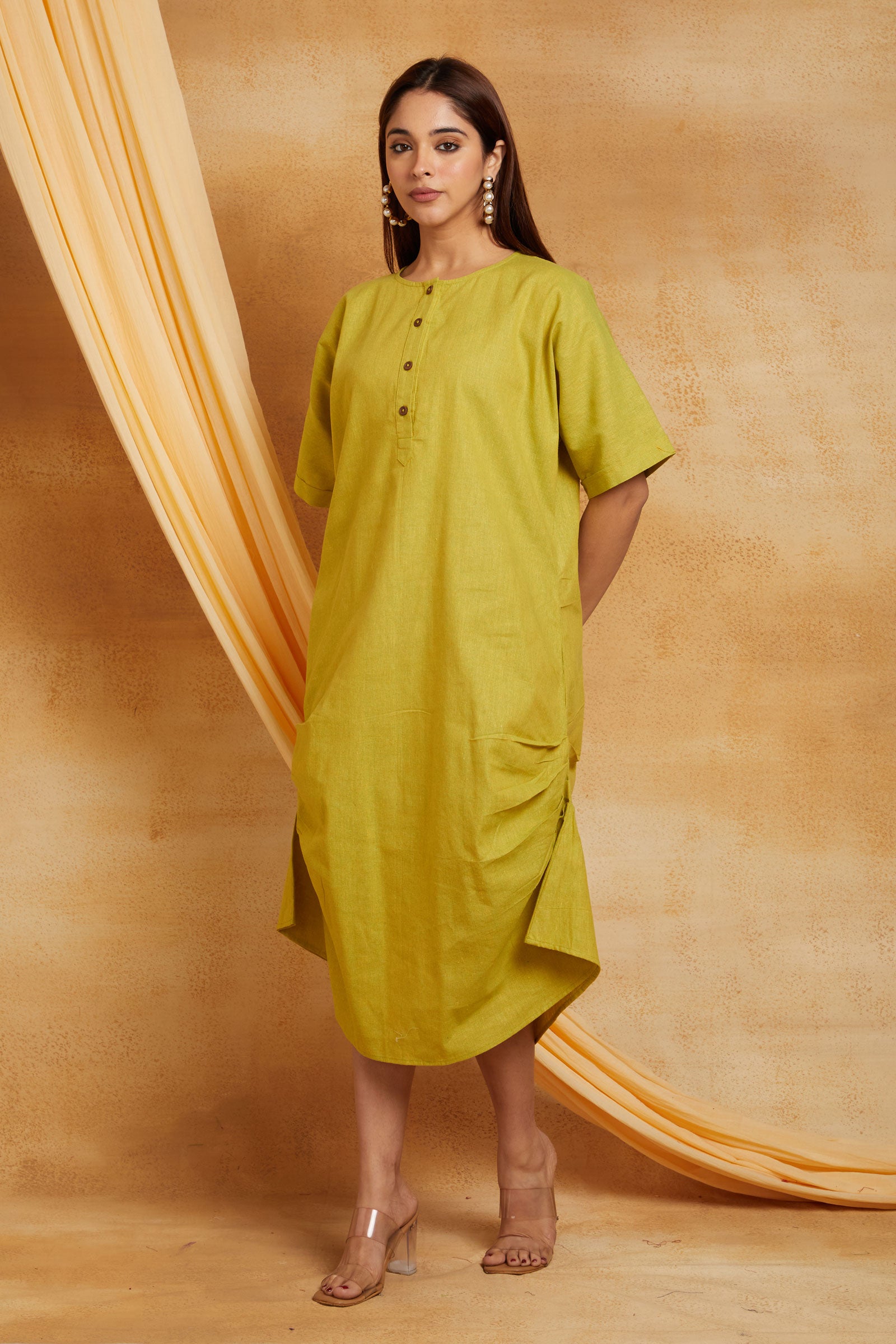 Handloom Mangalgiri Cotton Dress Handloom Mangalgiri Cotton Dress