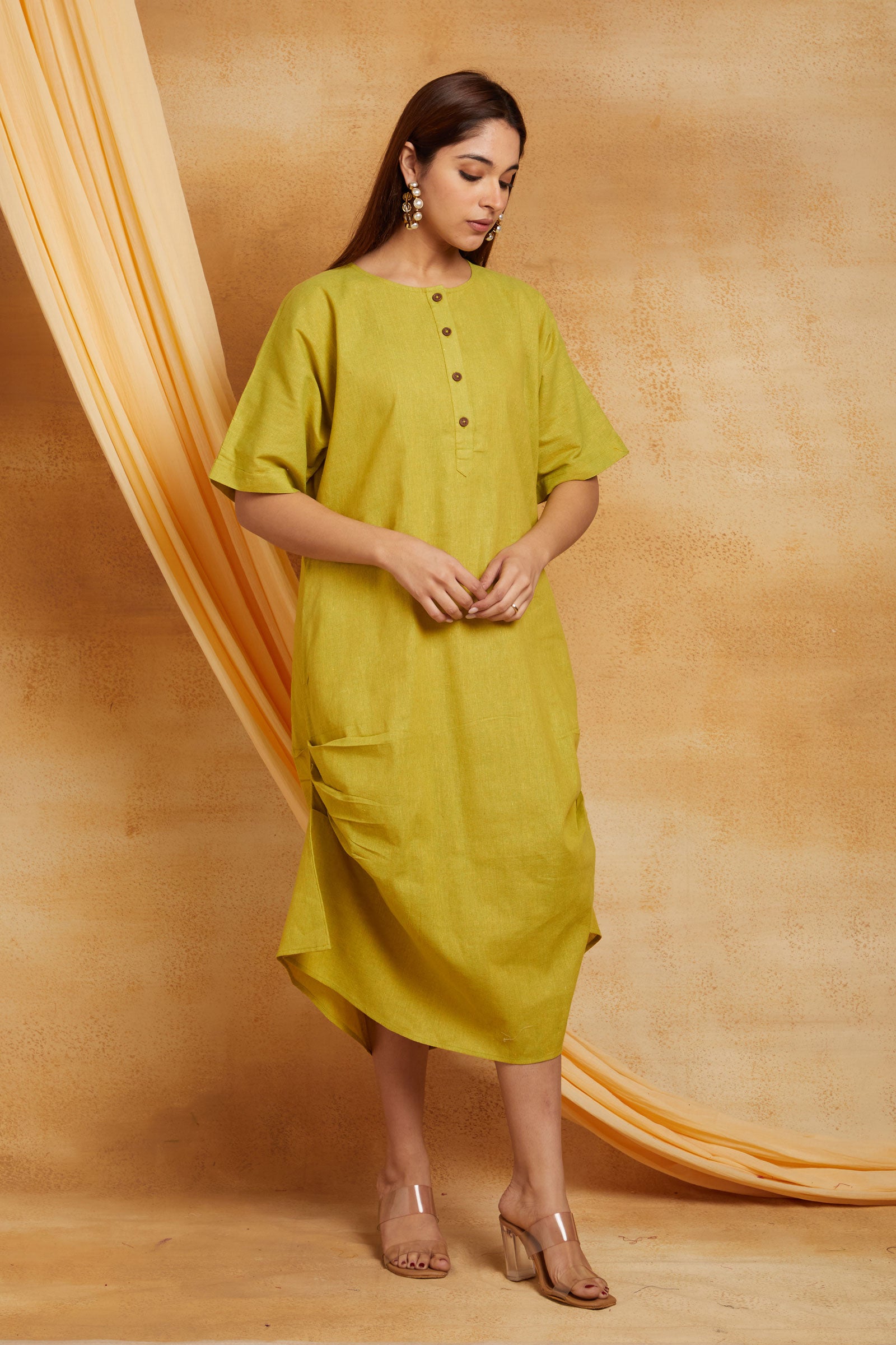 Handloom Mangalgiri Cotton Dress Handloom Mangalgiri Cotton Dress