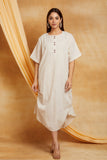 Handloom Striped Pleated Dress Handloom Striped Pleated Dress