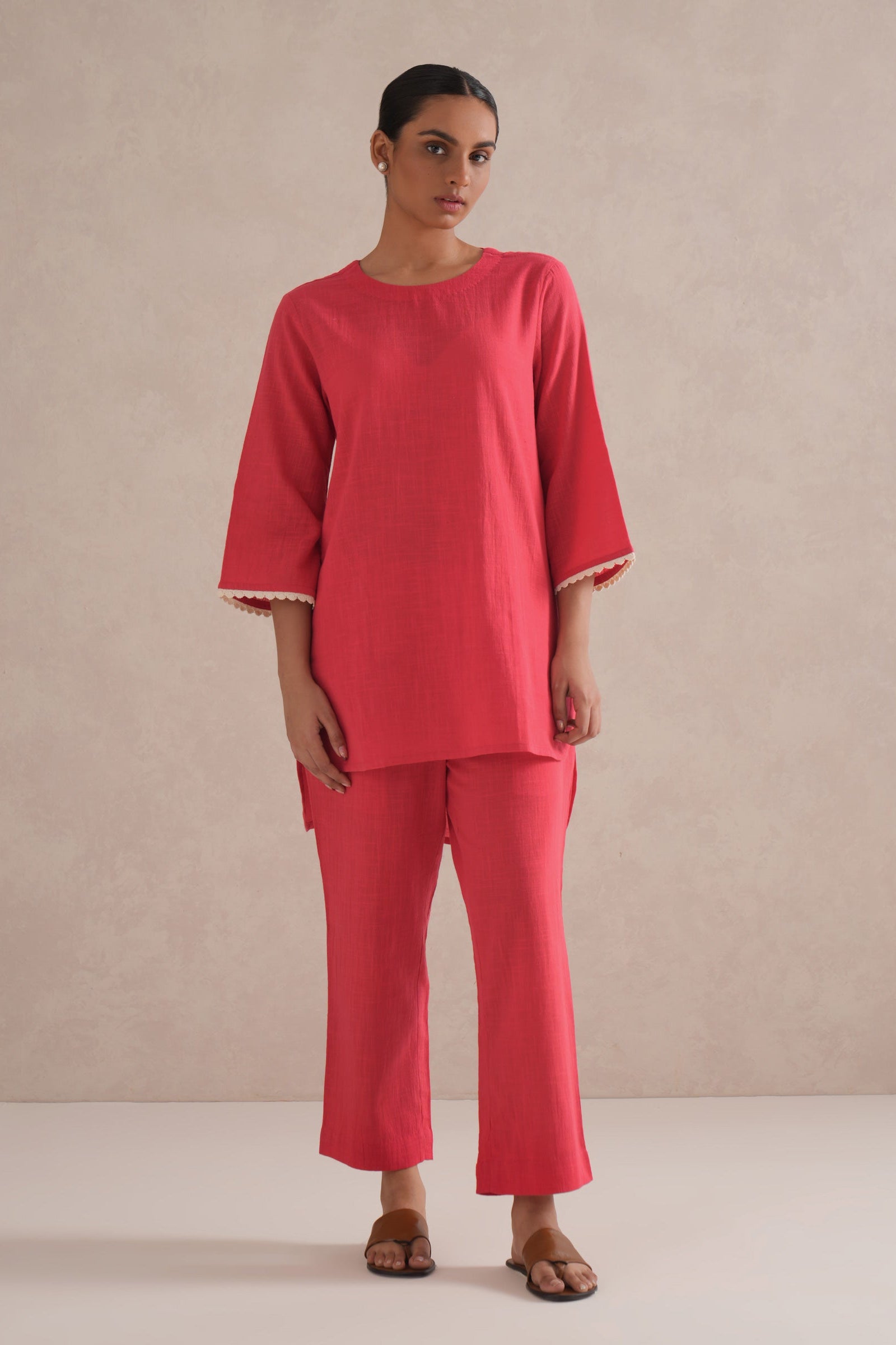 Cherry Red Co-Ord Set Cherry Red Co-Ord Set