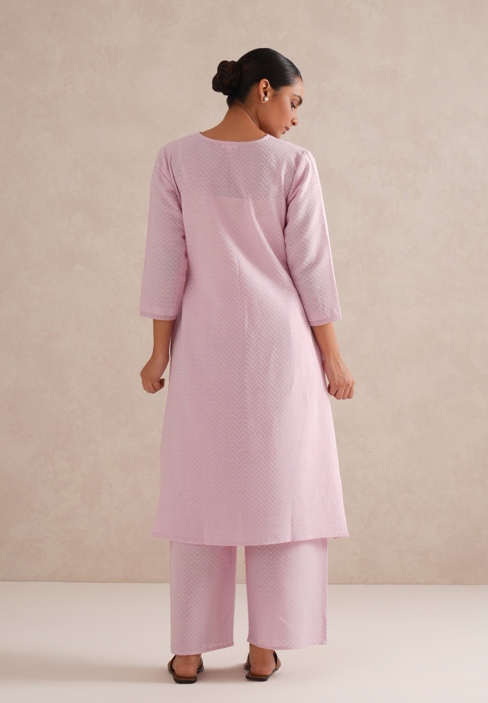 Lilac Chevron Co-Ord Set Lilac Chevron Co-Ord Set