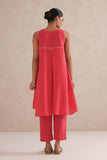 Cherry Red Sleeveless Co-Ord Set Cherry Red Sleeveless Co-Ord Set