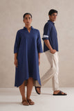 Handloom Indigo Ikat Shirt Handloom Indigo Ikat Shirt