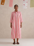Gulabi Dhari Hand Block Print Shirt Dress Gulabi Dhari Hand Block Print Shirt Dress
