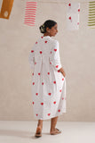 Dilruba Hand Block Print Shirt Dress Dilruba Hand Block Print Shirt Dress