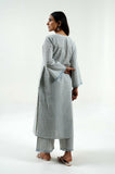 Blue Hand Block Print Kurta - Cyan India Blue Hand Block Print Kurta - Cyan India