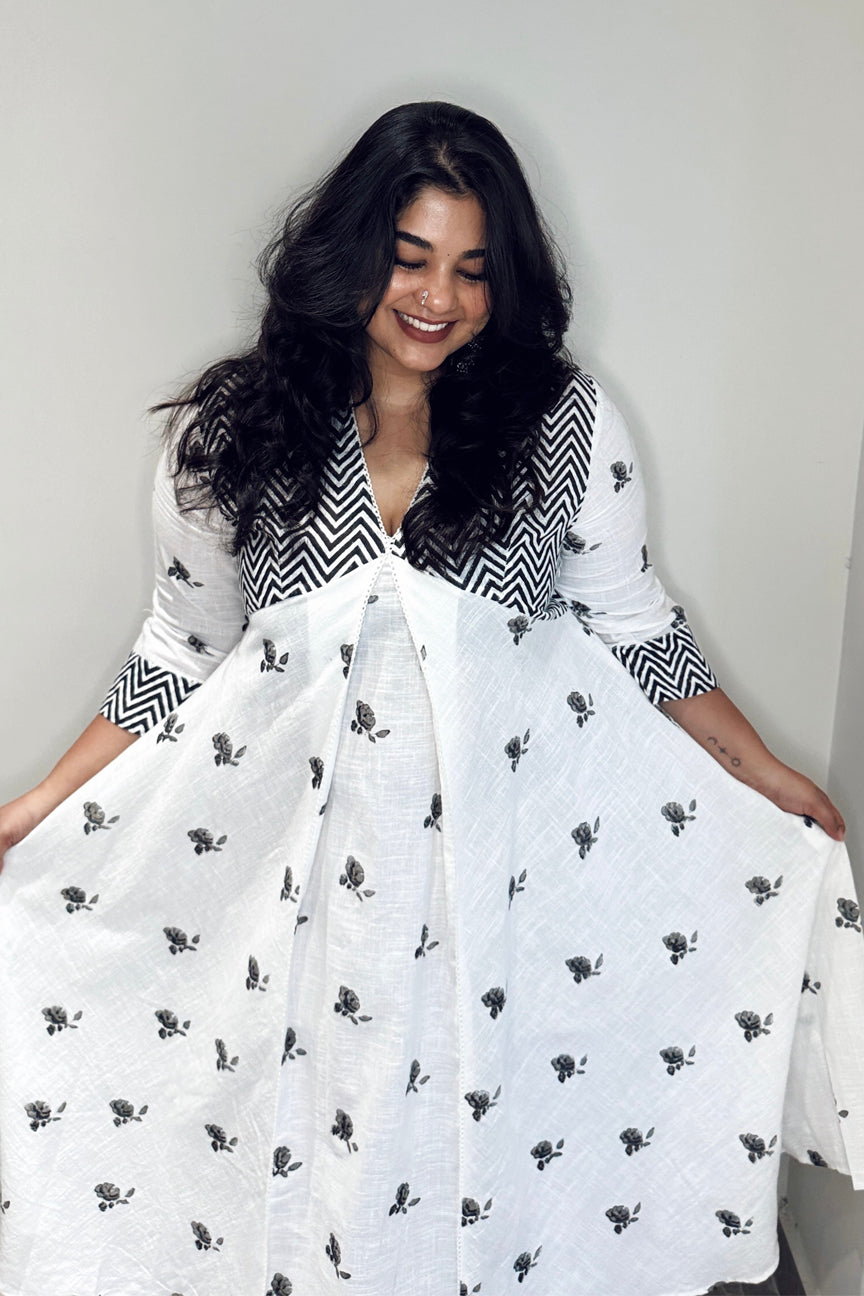 Pattern-Play Hand Block Print Dress Pattern-Play Hand Block Print Dress