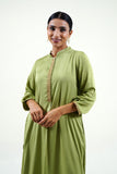 Green Modal Satin Set - Cyan India Green Modal Satin Set - Cyan India