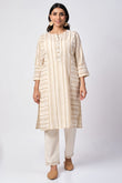 Fine Cotton Stripes Play Kurta
