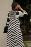 Bold Patchwork Hand-Block Print Kurta Set
