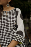 Bold Patchwork Hand-Block Print Kurta Set