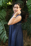 Handloom Indigo Straight Fit Dress