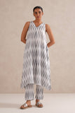 B&W Ikat Cord Set