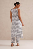 B&W Ikat Cord Set