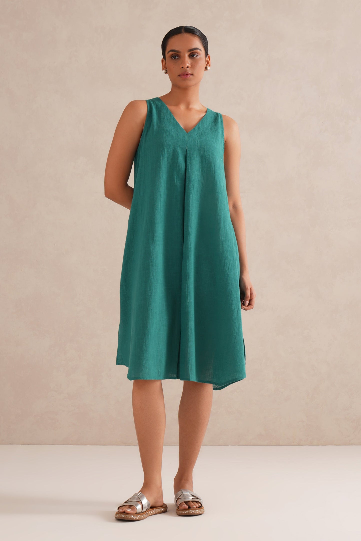 Emerald Cotton Dress/Top