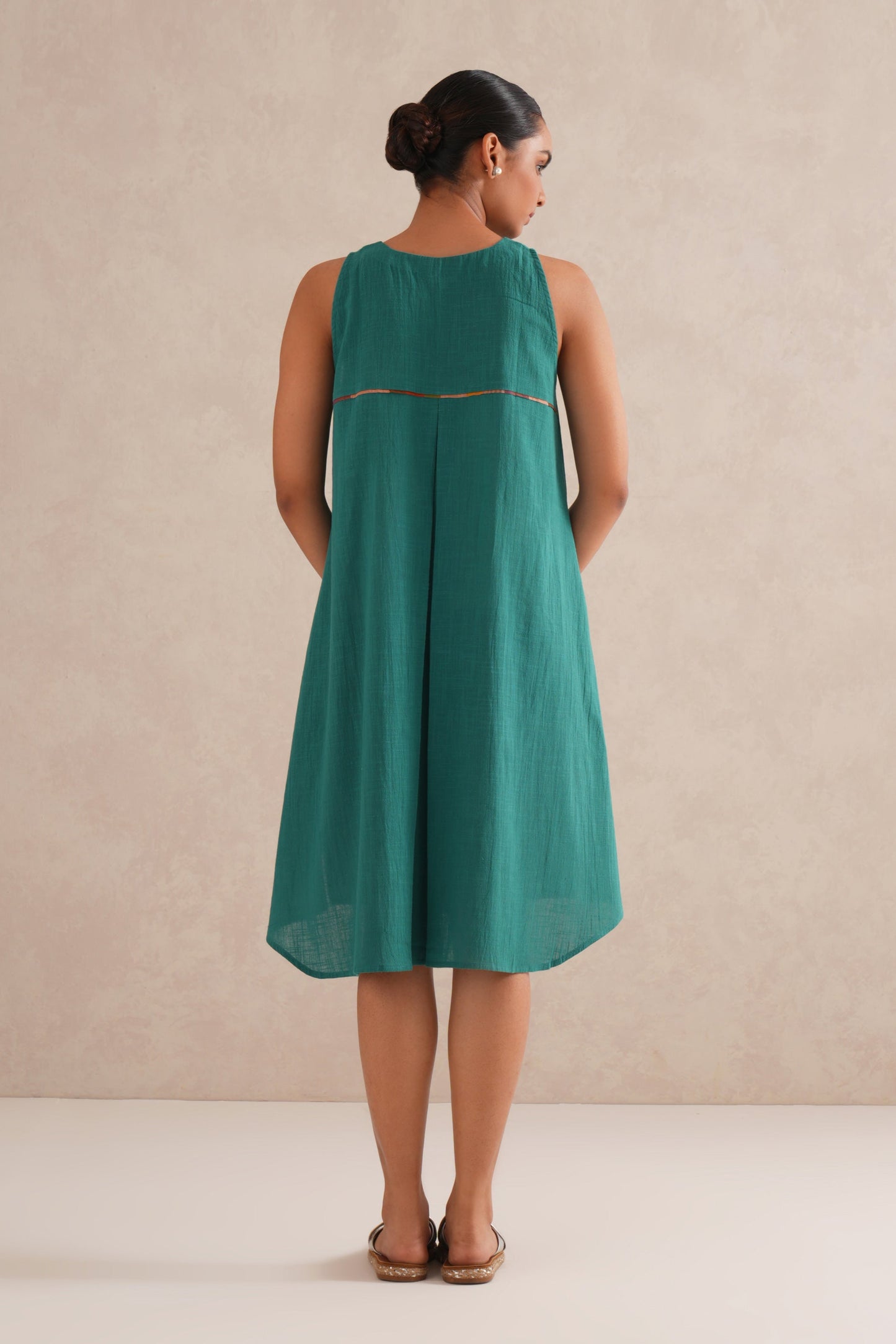 Emerald Cotton Dress/Top