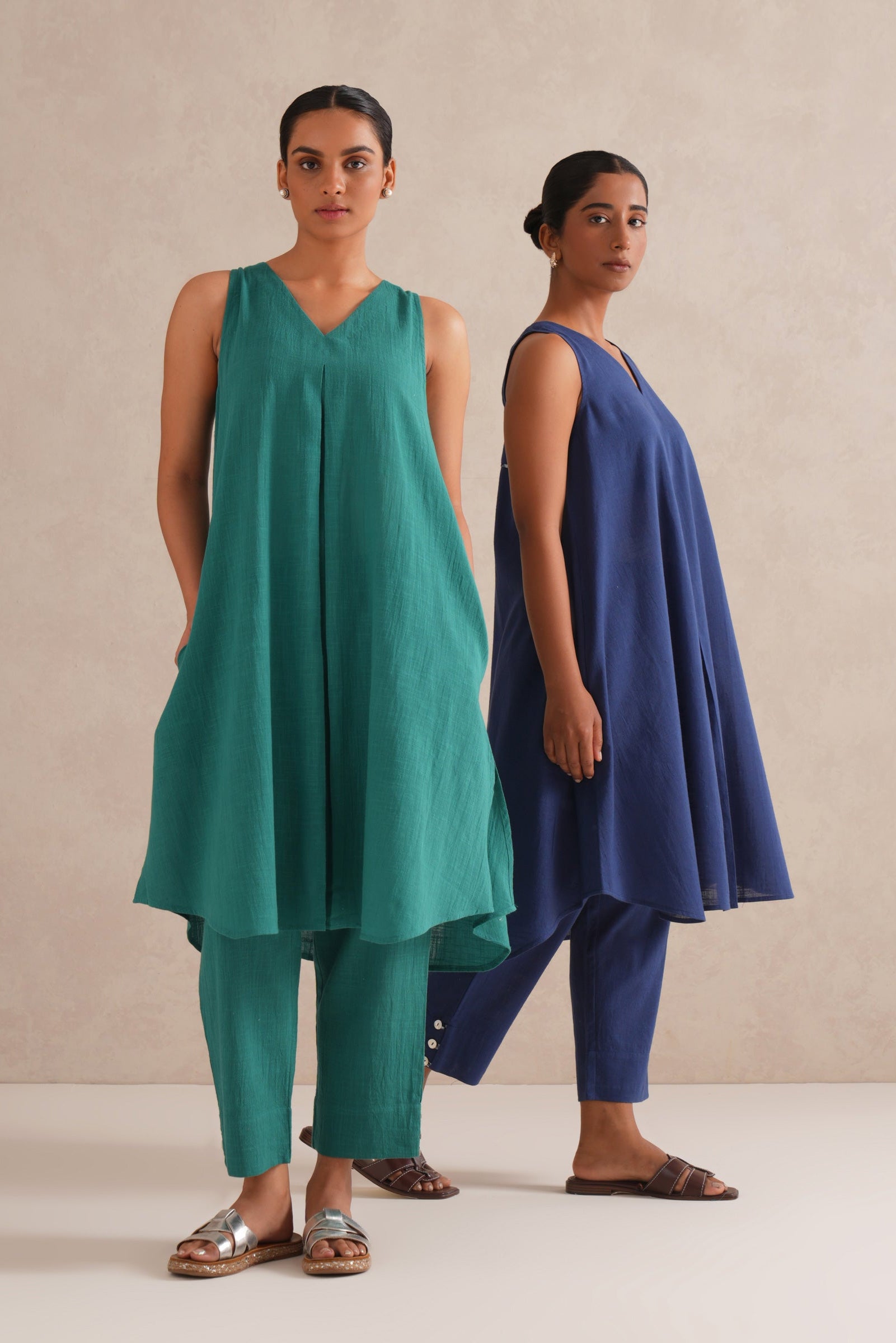 Emerald Cotton Dress/Top