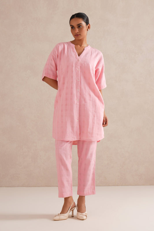 Gulabi Checkered Co-Ord Set