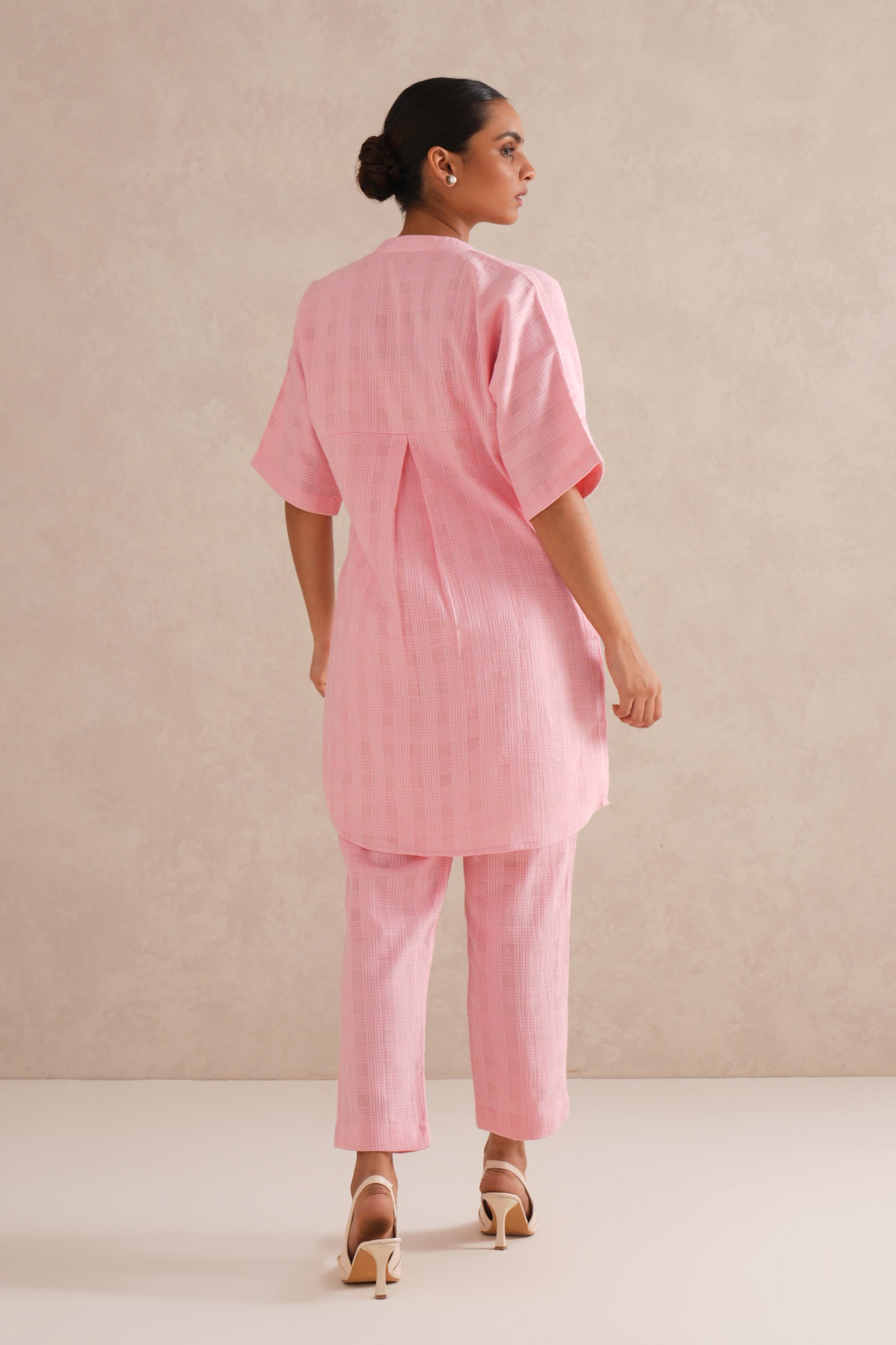 Gulabi Checkered Co-Ord Set
