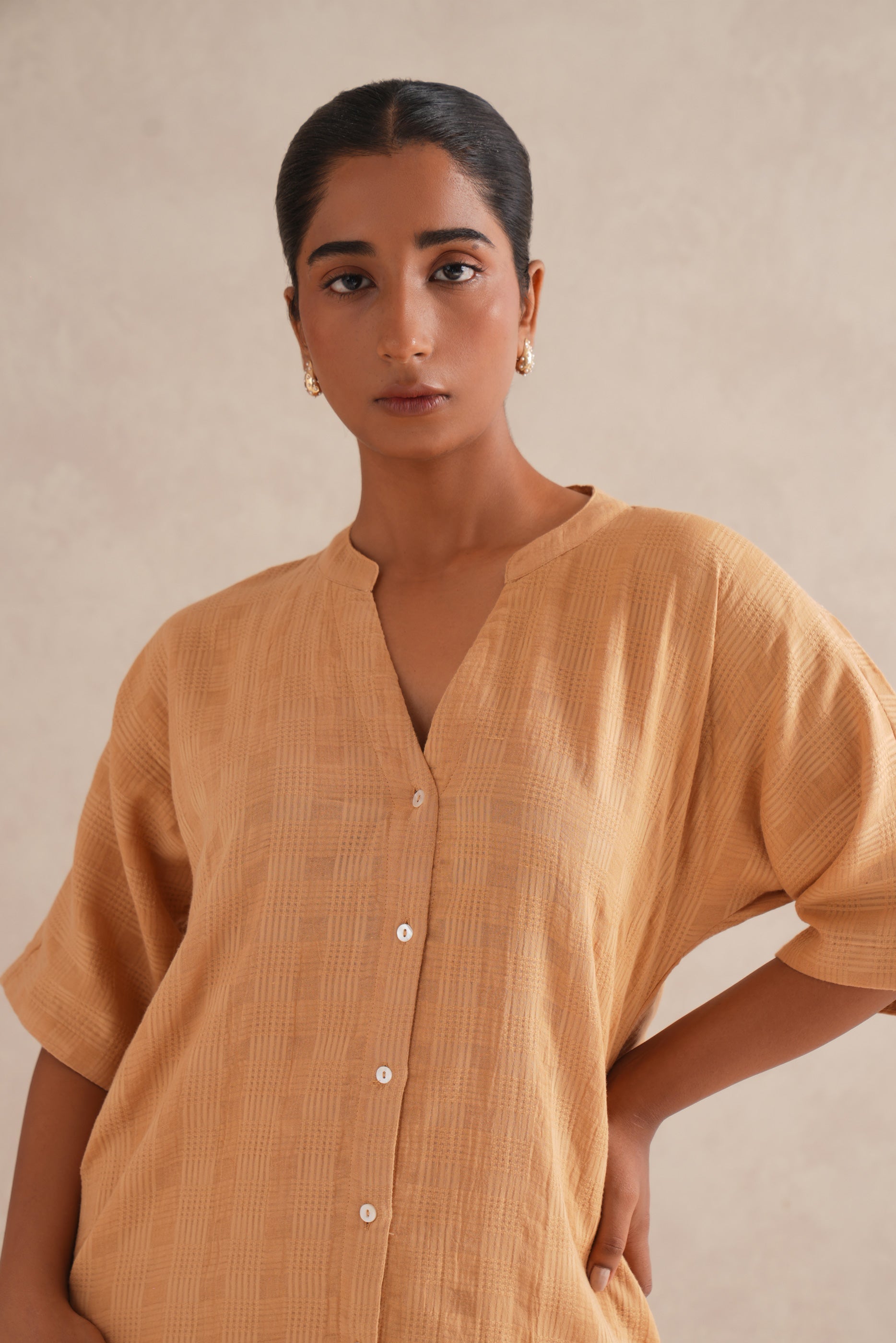 Multani Checkered Co-Ord Set