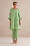Mint Checkered Co-Ord Set