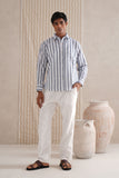 Classic Handloom Striped Shirt