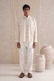Unaltered Cotton Linen Shirt