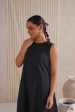 Classic Black Checkered layer Dress