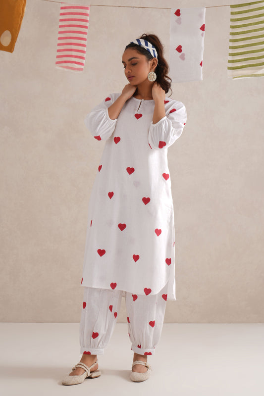 Dilruba Hand Block Print Kurta