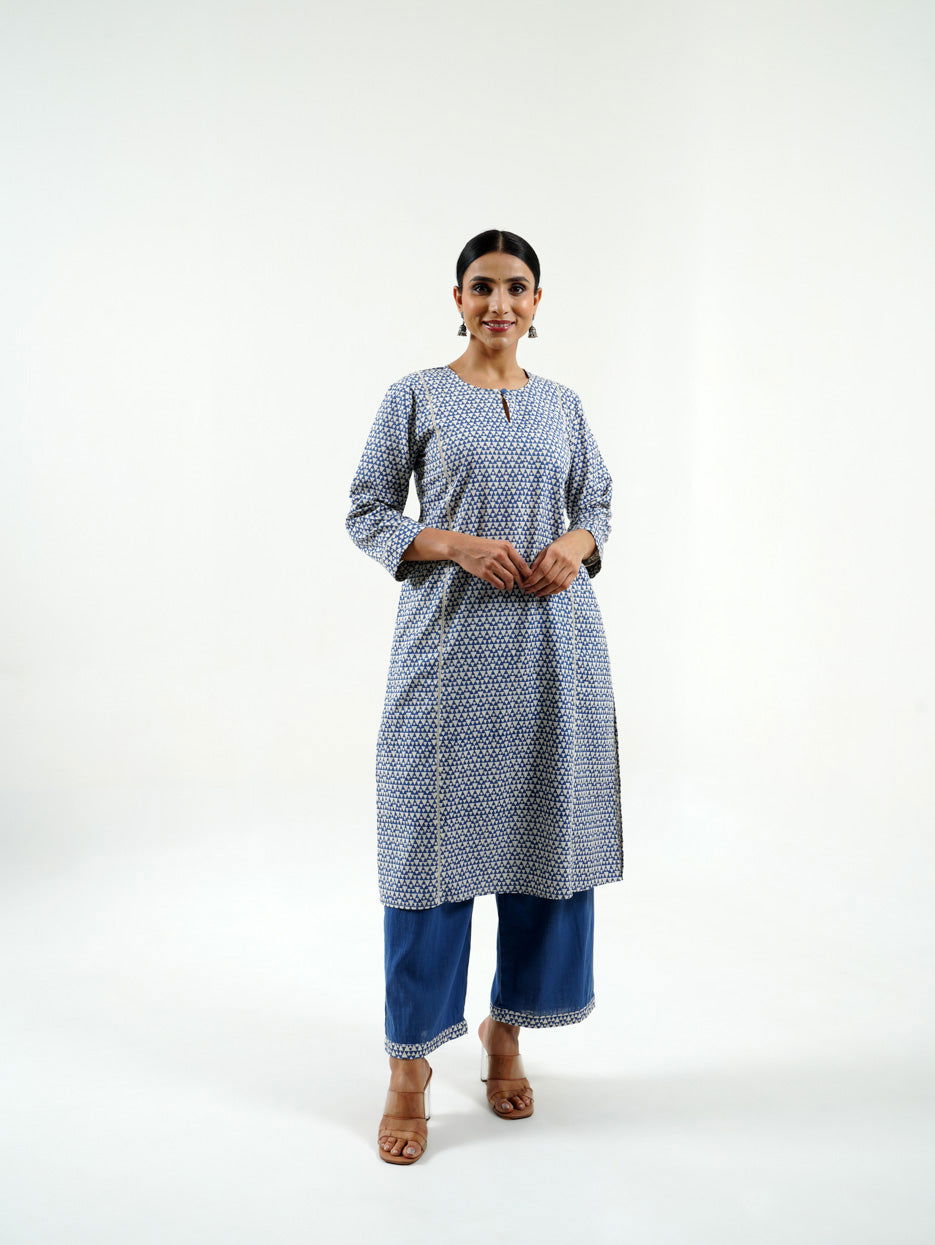 Blue pant - Cyan India