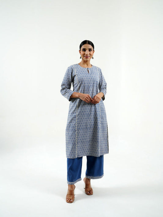 Blue pant - Cyan India