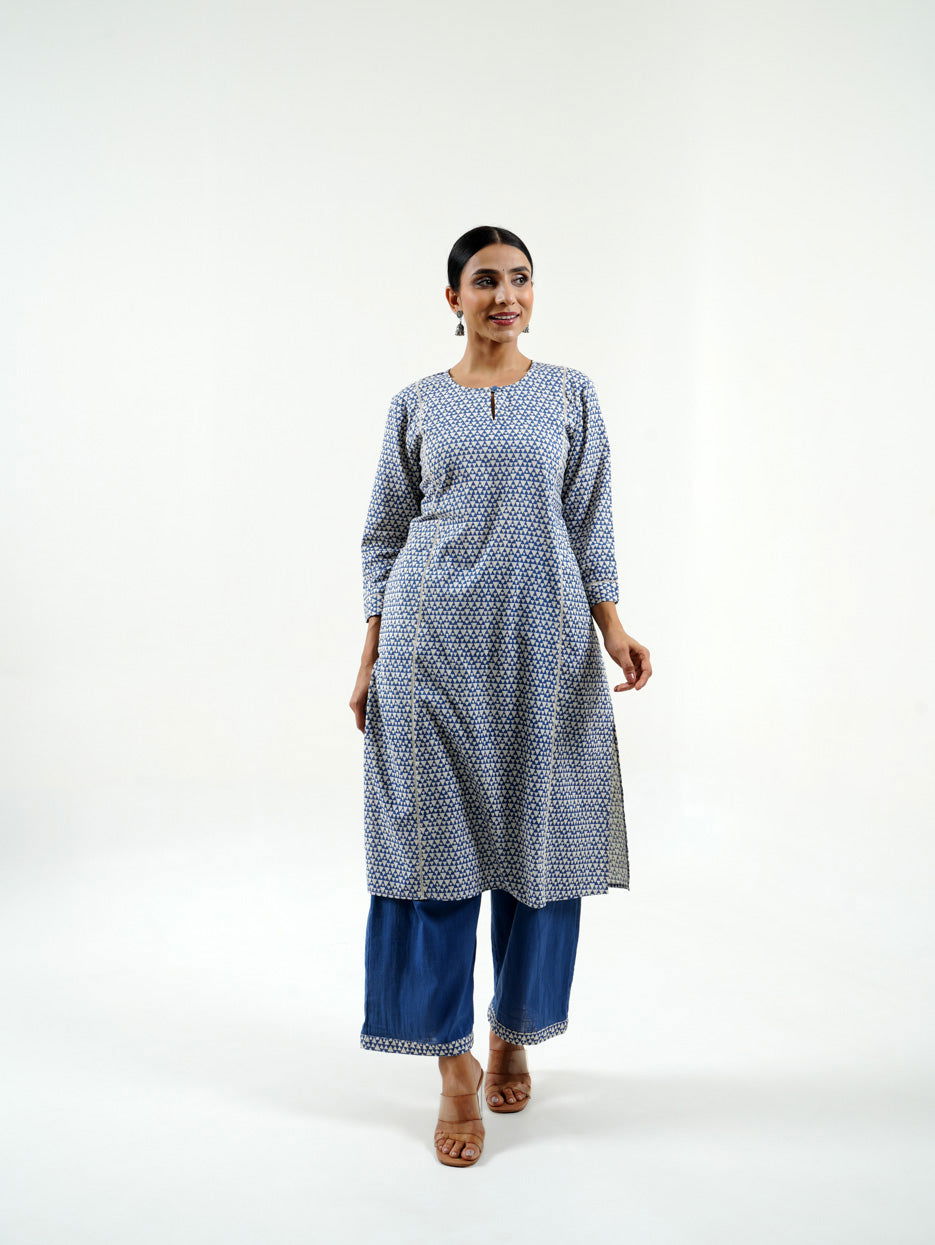 Blue pant - Cyan India
