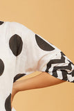 Bold Polka Dot Shirt - Cyan India