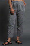 Chambray Pants - Cyan India