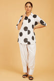 Classic White Dhoti Pants - Cyan India