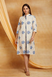 Hand Block Print Cotton Linen Midi