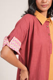 Raw Earthy Premium Cotton Comfort Kurta with Cotton Linen Palazzo