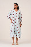Evergreen Polka Dot Layered Dress
