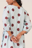 Evergreen Polka Dot Layered Dress