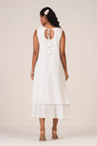 Fairy White Layered Dress