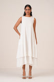 Fairy White Layered Dress
