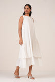 Fairy White Layered Dress