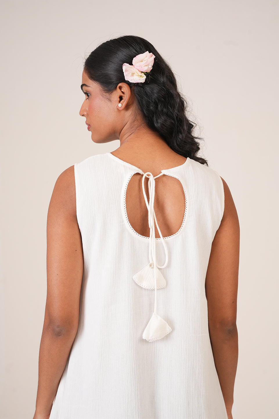 Fairy White Layered Dress