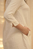 Premium Organic Cotton Safed Cord-Set