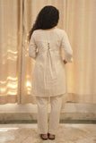 Premium Organic Cotton Safed Cord-Set