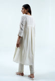 Ivory cotton dobby kurta
