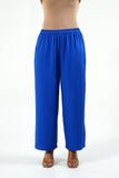 Electric Blue Modal Satin Set - Cyan India