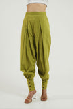Green Dhoti Pants - Cyan India