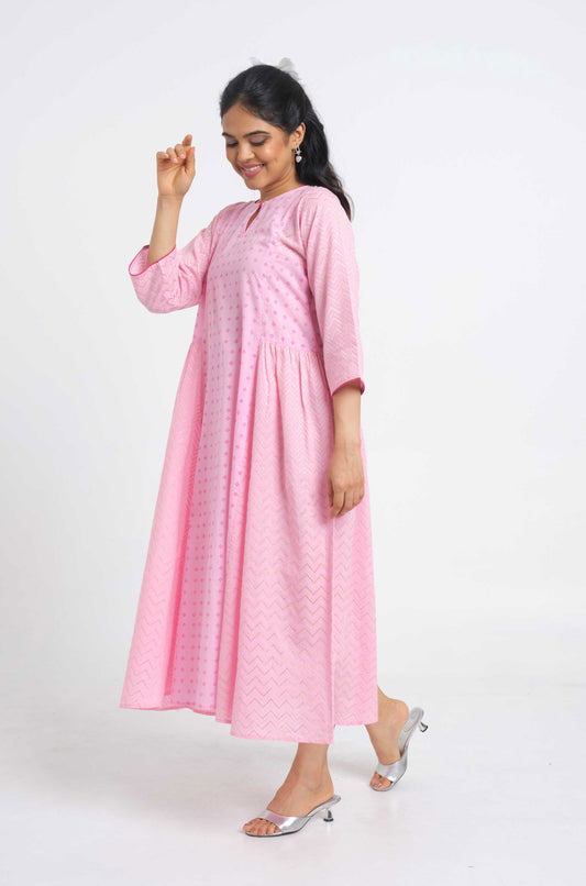 Gulabi Mughal Dress - Cyan India